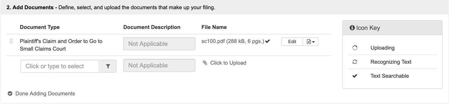 Add Documents