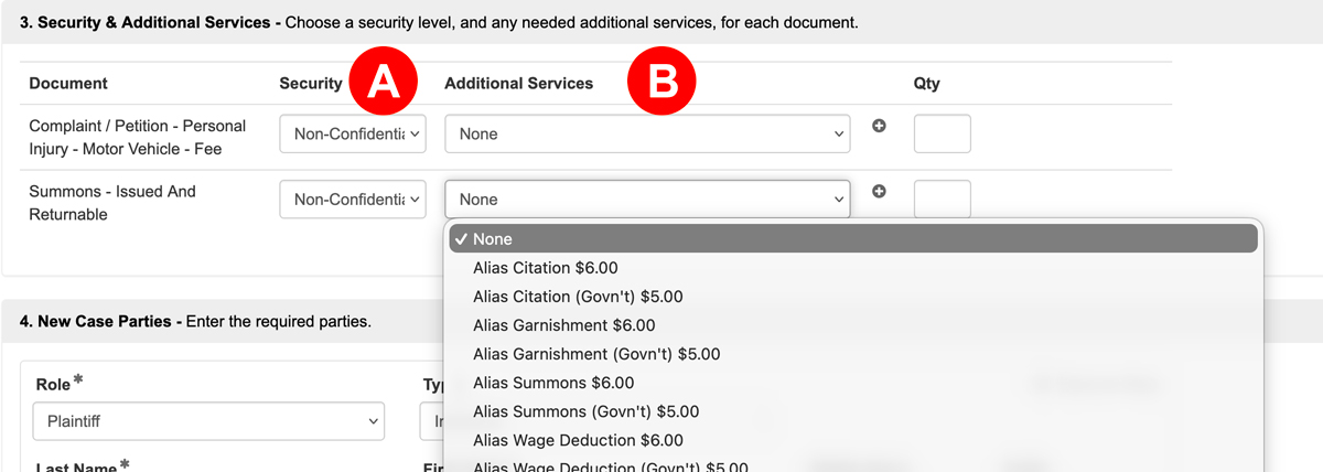 Security & Additional Services